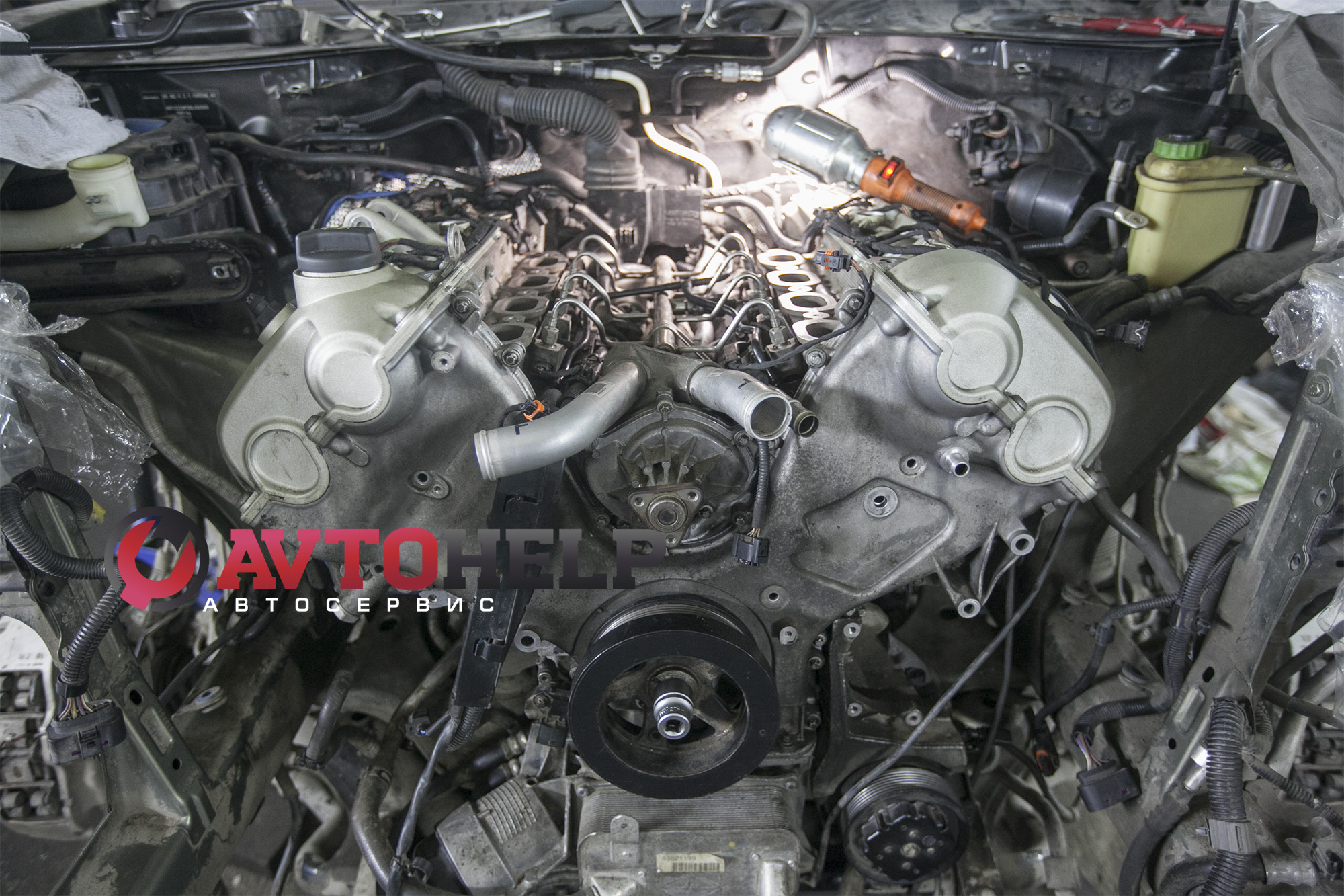 Капитальный ремонт двигателя Porsche Cayenne, капиталка порш каен, новосибирск