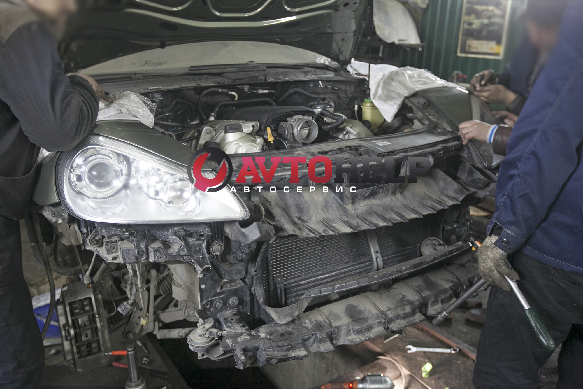 Капитальный ремонт двигателя Porsche Cayenne, капиталка порш каен, новосибирск