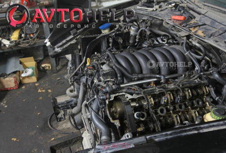 Ремонт двигателя Porsche Cayenne
