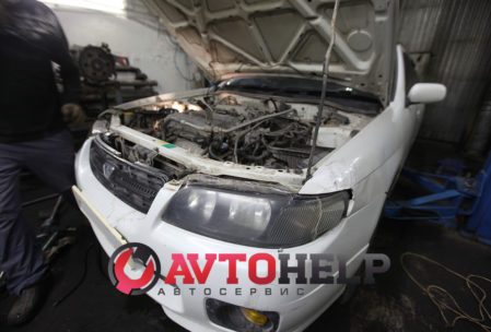 Замена двигателя Nissan Avenir